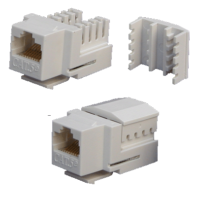 Keystone UTP Cat.5e Dual biely