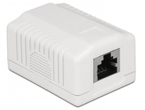 RJ-45-Dose 1 Port Cat.6A LSA, Modul