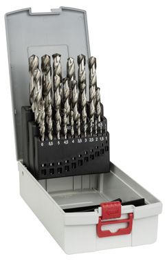 Bosch sada vrtakov do kovu HSS-G s Box 25 kusov 1,0-13,0 mm