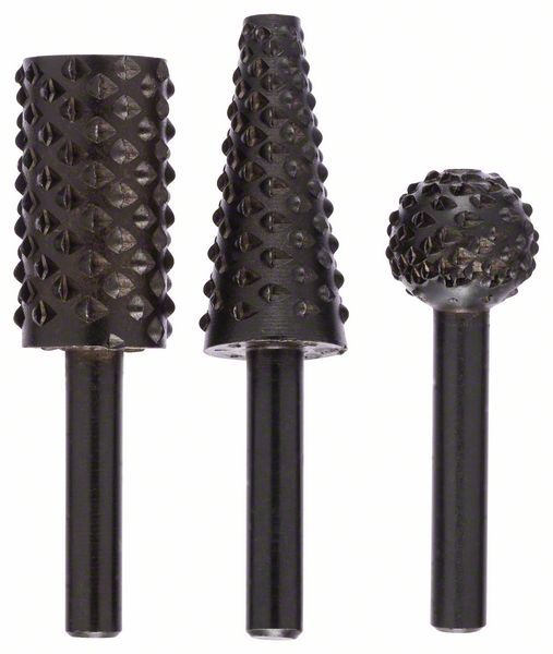 Sada ručně vedených fréz, 3dílná - 6 mm, 16; 16; 16-7 mm - 3165140004602 BOSCH