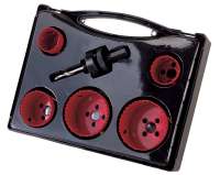 Wolfcraft Sada děrovek Wolfcraft 3764000