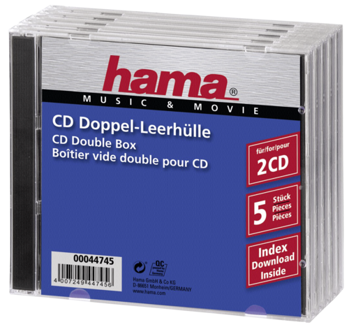 Hama Boxy pre CD-BOX 5 ks