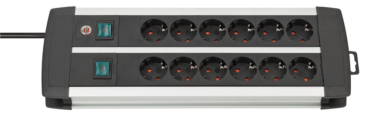 Brennenstuhl Premium-Alu-Line 12  Prepäťová ochrana