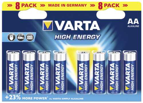 1x8 Varta Longlife Power Mignon AA LR 6