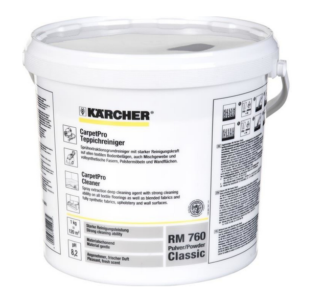 Kärcher RM 760 Press & Ex tepovací prostriedok 10 kg