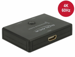 DeLock 18749 Umschalter HDMI 2 - 1 Umschalter bidirektional 4K 60 Hz