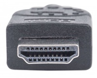 MANHATTAN kabel HDMI Male to DVI-D 24+1 Male, Dual Link, Black, 1,8m
