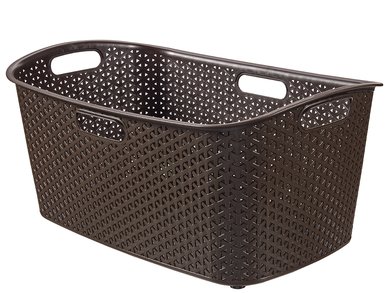 koš na čisté prádlo 47l,60x28x30 hnědý MY STYLE