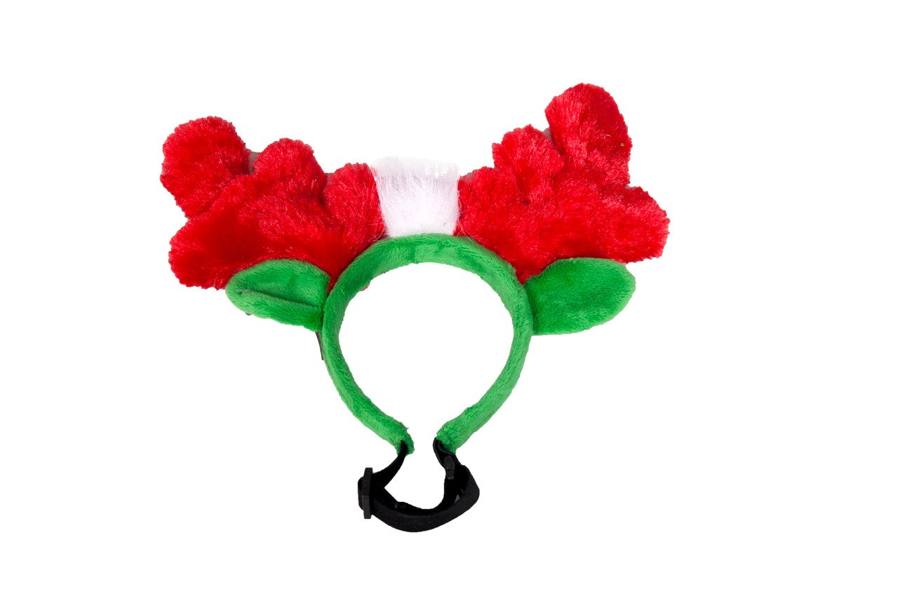 Flamingo Vánoční čelenka pro psa