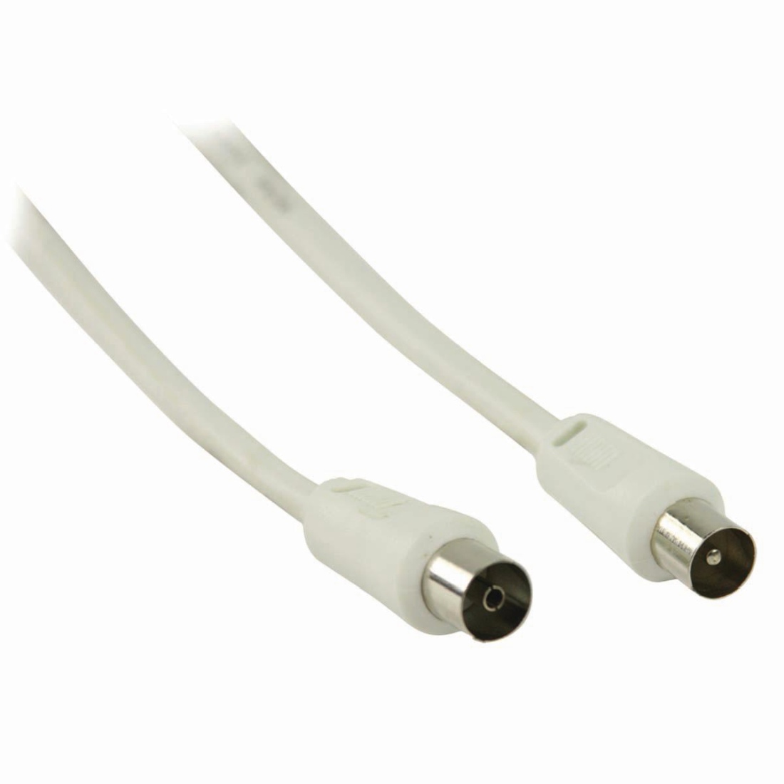 Kabel Nedis anténní 75 Ohm, IEC, M-F, 3m