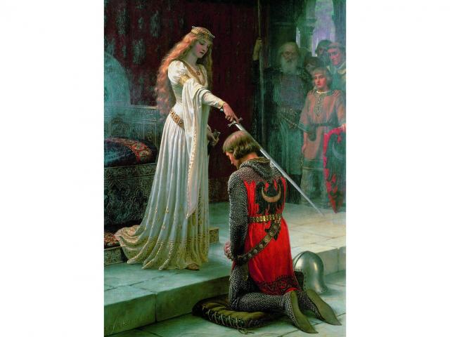 Puzzle Pašovanie rytiera, EB Leighton, 2000 dielikov
