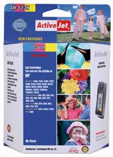 Activejet AH-23N ink for HP printer  HP 23 C1823D replacement; Supreme; 47 ml; color