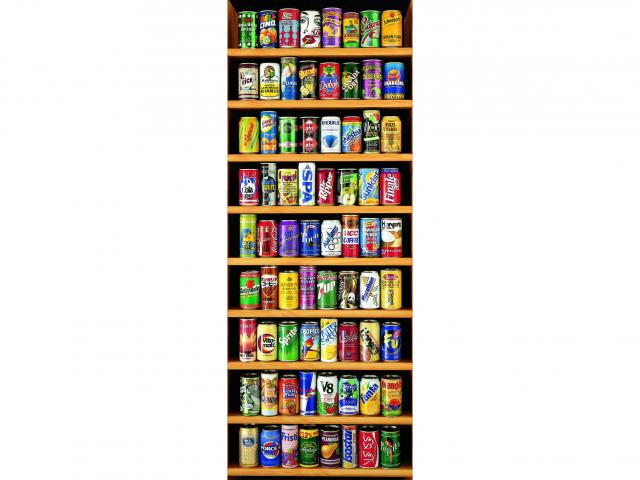 Puzzle Plechovky, 2000 dielikov
