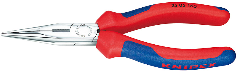 Knipex 25 05 160 SB Kliešte pologuľaté s britmi