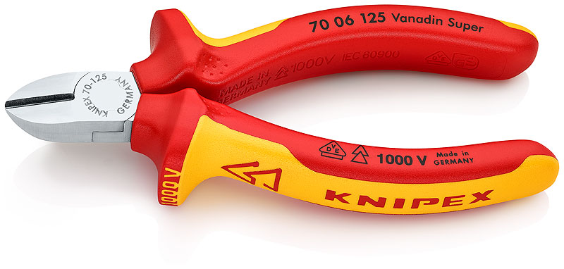 KNIPEX bocne frezy chromovy 125 mm