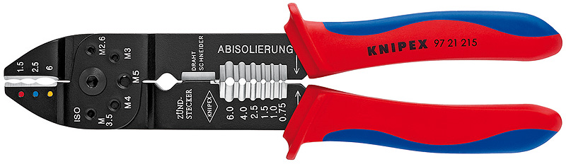 Knipex 97 21 215 SB Kleště lisovací