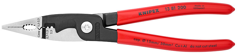 Knipex 13 81 200 SB Kliešte univezální elektroinstal.