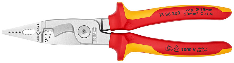 Knipex 1386200 Kliešte elektroinštalačný