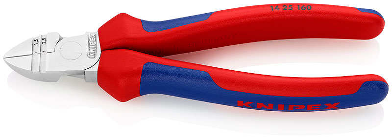 Bočné cvikacie odizolovacie kliešte pochrómované 160 mm KNIPEX 14 25 160