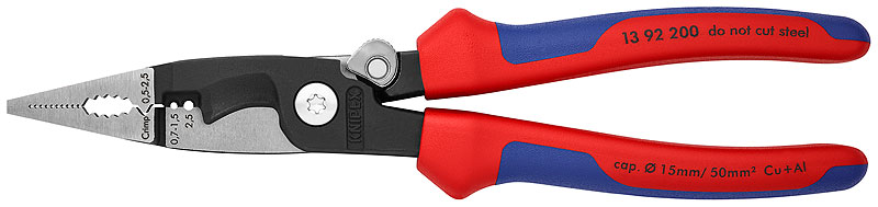Knipex 13 92 200 SB Kliešte univezální elektroinštalačný