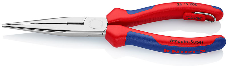 Knipex 26 15 200 T Kliešte pologuľaté s britmi TT