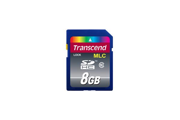 TRANSCEND TS8GSDHC10M Transcend Paměťová karta SD 8GB, CL10, MLC, Industrial