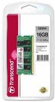 SODIMM DDR4 16GB 2133MHz TRANSCEND 2Rx8 CL15, retail
