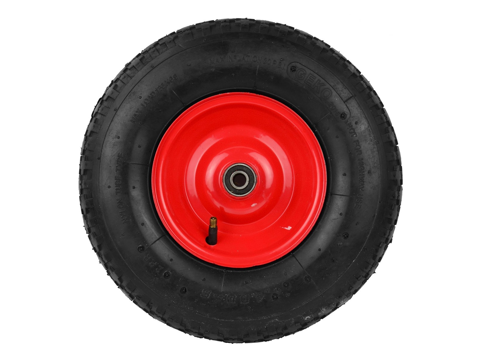 Gumové nafukovacie koleso pre vozík, 320x90mm GEKO