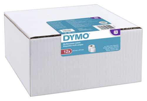Dymo Nalepky na baliky 32 x 57 mm biela 12x 1000 St.