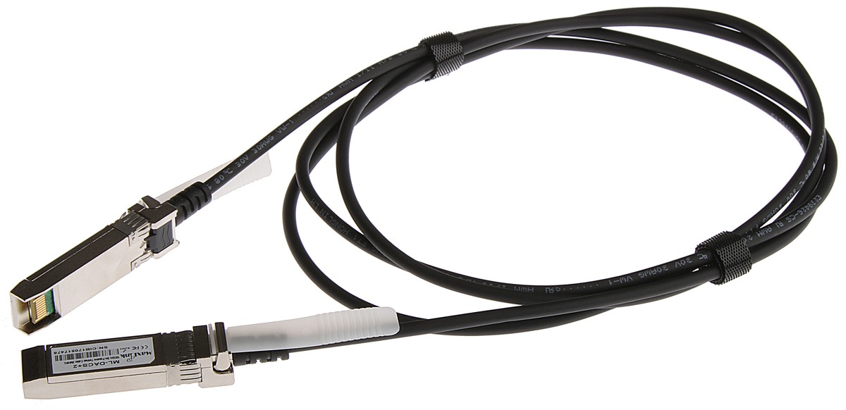 MaxLink 10G SFP+ DAC kabel, pasivní, DDM, Cisco, UBNT, MikroTik compatible, 5m