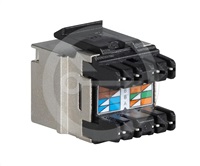 Solarix keystone c6 STP RJ45 černý pro kleště  SXKJ-NA-BU SXKJ-6-STP-BK-NA