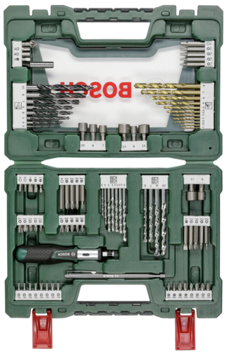 Bosch V-Line Titanium vrtacka + sada vrtakov 91ks