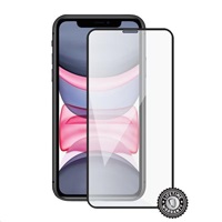 Screenshield ochrana displeje Tempered Glass pro APPLE iPhone 11, (full cover), černá