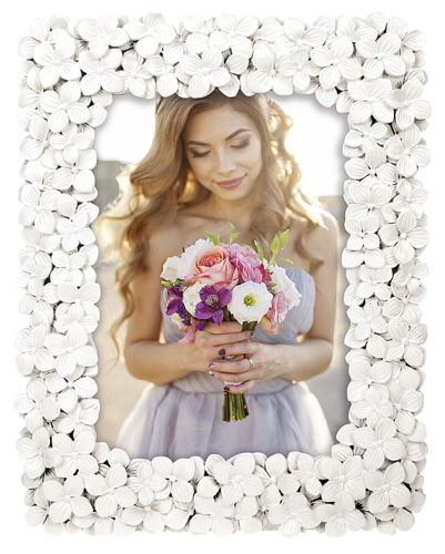 ZEP Blumen                 15x20 syn. zivica portret biela EE9468