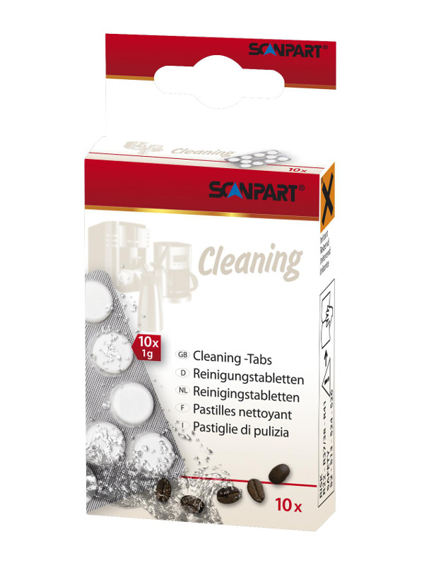 ČISTIACE TAB. DO kávovaru 10 ks SCANPART