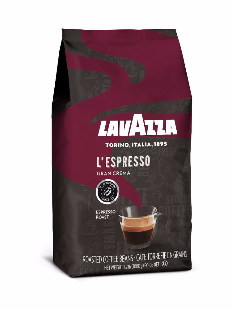 Lavazza Gran Crema káva zrnková 1000g