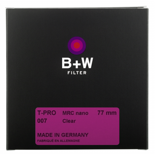 B+W Filter T-Pro 007 Clear MRC Nano77mm