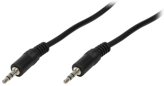 Kábel LogiLink Jack 3.5mm - Jack 3.5mm 10m czarny (CA1053)