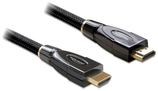 Kábel Delock HDMI - HDMI 5m czarny (82739)