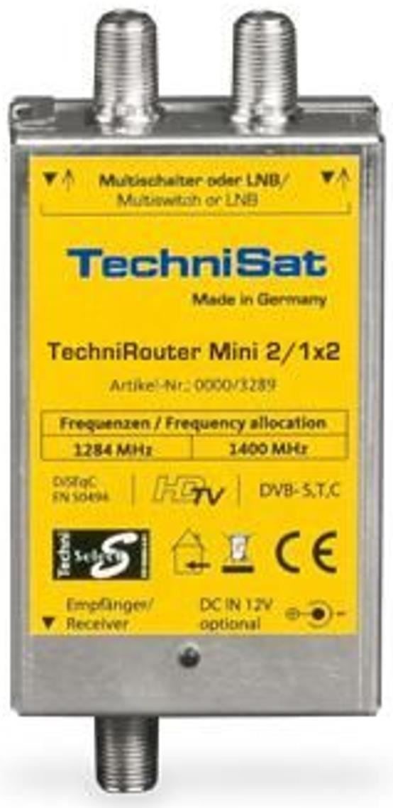 TechniSat TECHNIROUTER MINI 2/1X2, multipřepínač