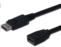 Kabel DisplayPort prodlužovací M/F 2 m