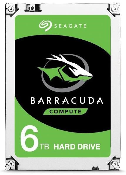 Internal Seagate BarraCuda 6TB, 3,5", SATAIII, ST6000DM003
