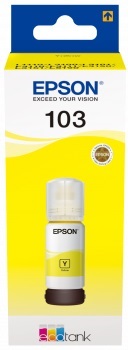 EPSON ink bar 103 EcoTank Yellow ink bottle