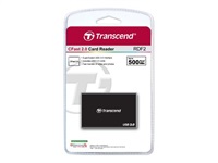 TRANSCEND Card Reader RDF2, USB 3.0, Black