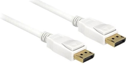 DeLock 84879 Kabel DP / DP St/St 4K 5m weiß