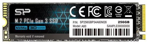 Silicon Power A60 M.2 2280 256GB Max2200/1600 MB SP256GBP34A60M28