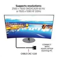 Club3D kabel DVI-D Dual Link (24+1), 10m, Bidirectional, 28 AWG