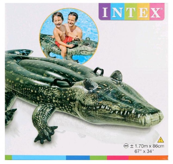 Intex 57551 Nafukovací aligátor do bazén