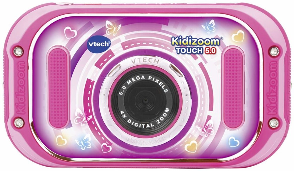 VTECH KidiZoom Touch 5.0 digitálny fotoaparát ružový pruhovaný