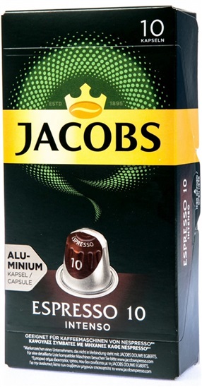 Jacobs Espresso Intenso 10ks